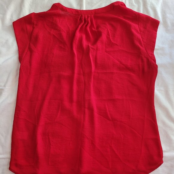 Liz Claiborne red blouse - Picture 3 of 3